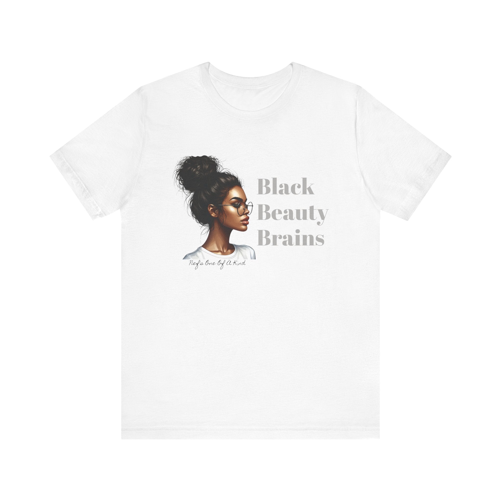 Black, beauty and Brains Sleeve Tee
